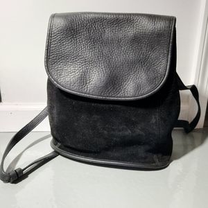 Vintage Coach Suede Bag